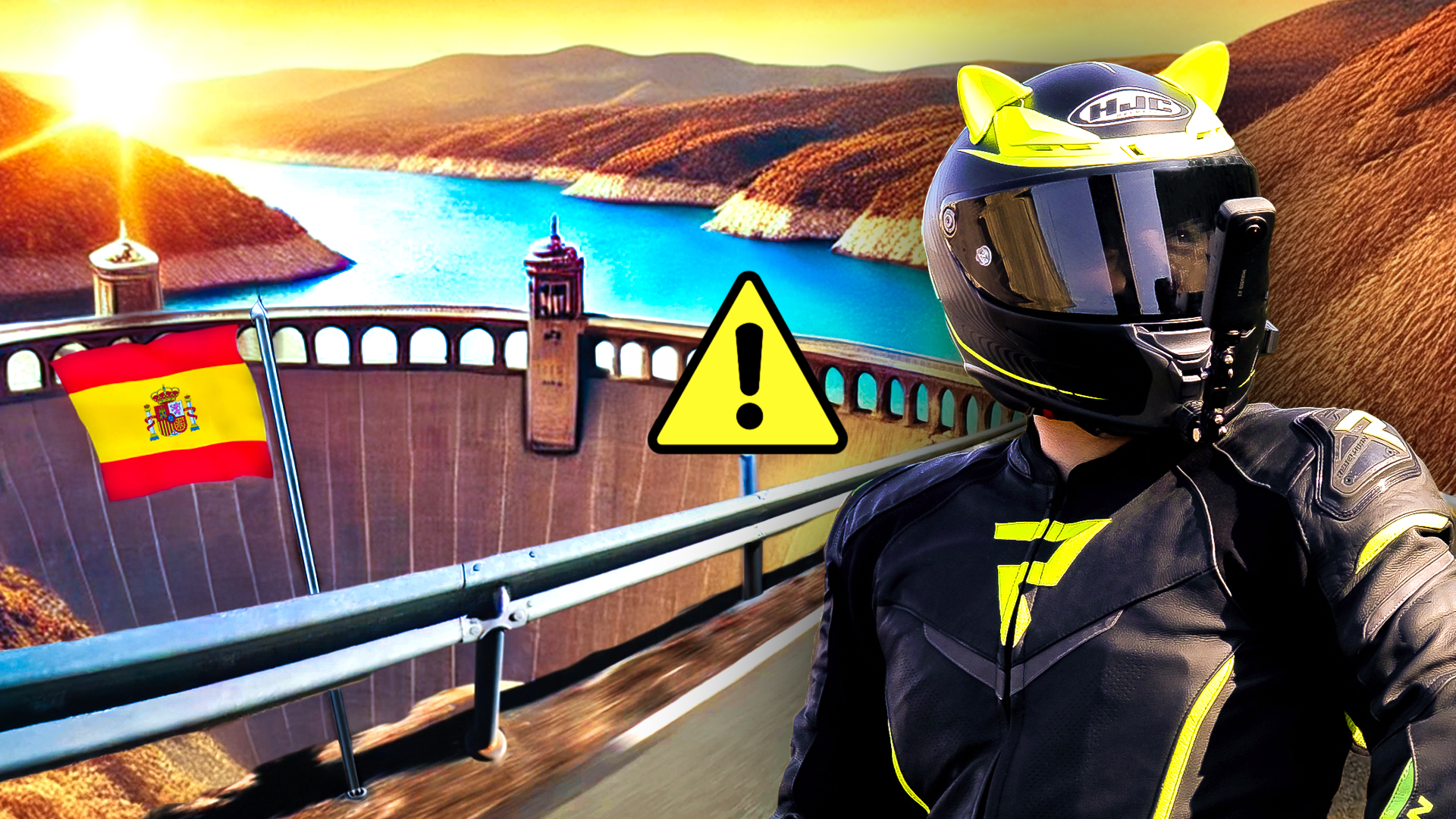 ZWIEDZAMY TAMY NA MOTOCYKLACH W HISZPANII