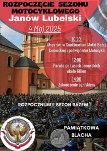 rozpoczecie sezonu motocyklowego 2025 - janów lubelski