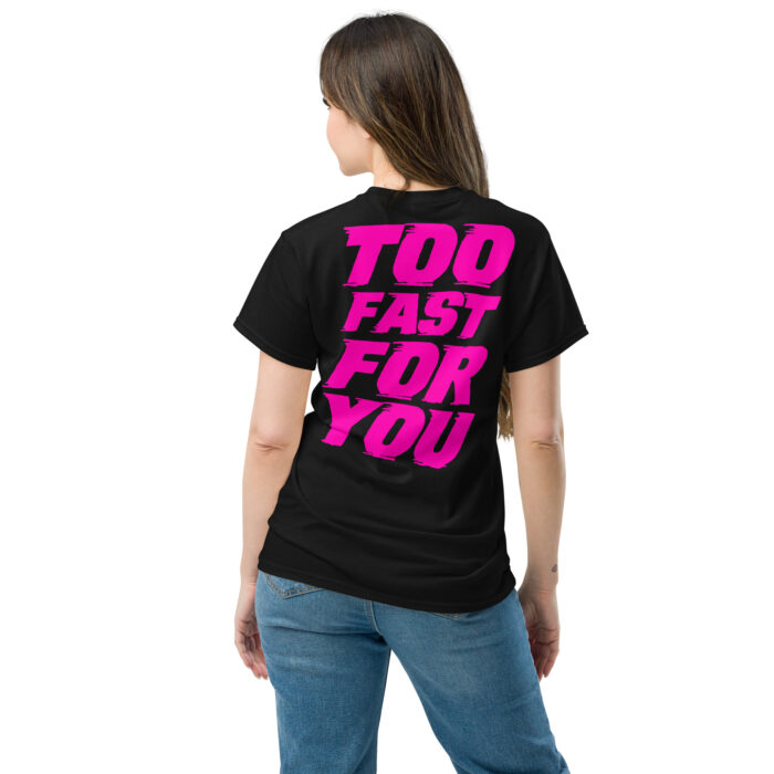Koszulka TOO FAST FOR YOU – 100% bawełna, różne kolory, unisex - obrazek 4