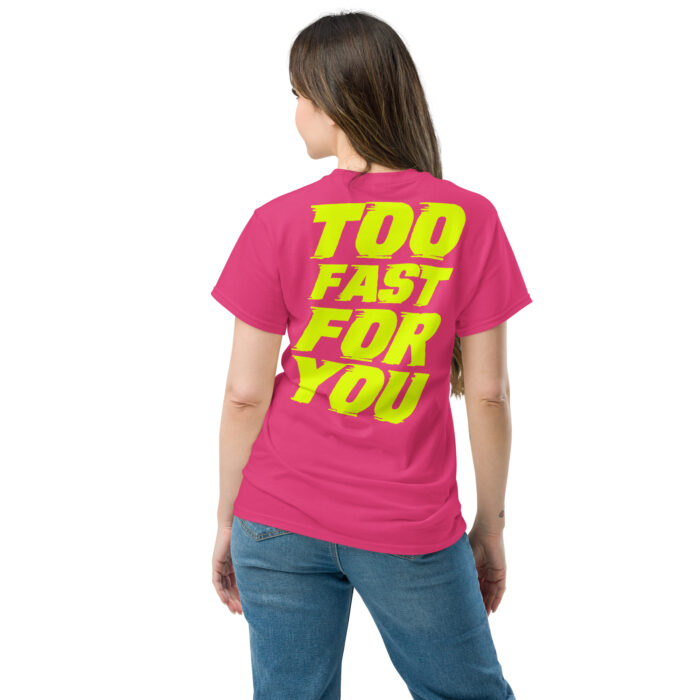 Koszulka TOO FAST FOR YOU – 100% bawełna, różne kolory, unisex - obrazek 8