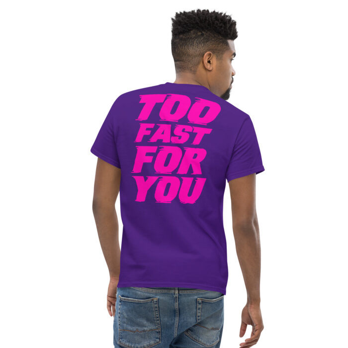Koszulka TOO FAST FOR YOU – 100% bawełna, różne kolory, unisex - obrazek 7