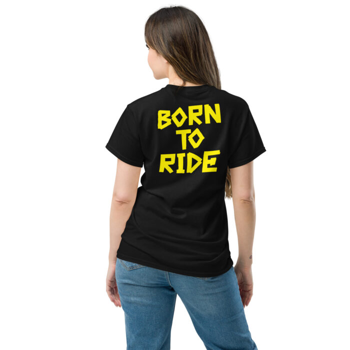 Koszulka Łututu Born To Ride – 100% bawełna, różne kolory, unisex - obrazek 3