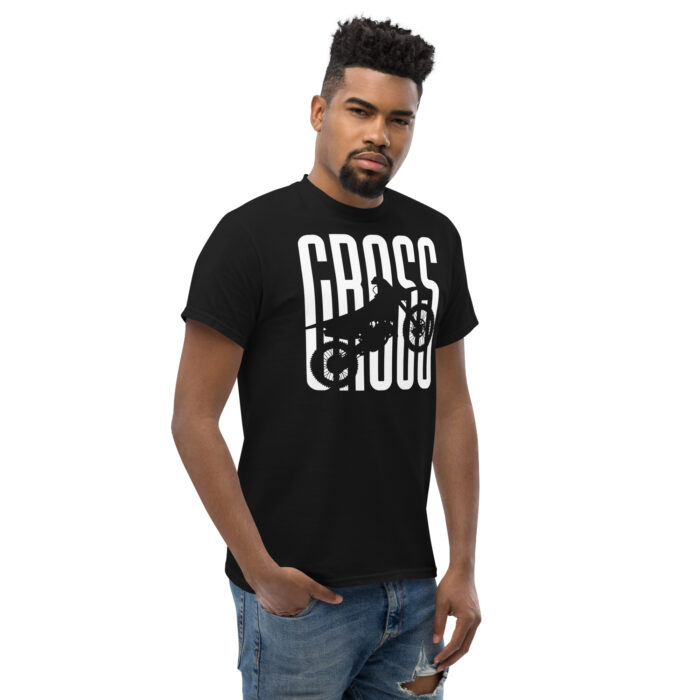 Koszulka Cross – 100% bawełna, różne kolory, unisex - obrazek 2
