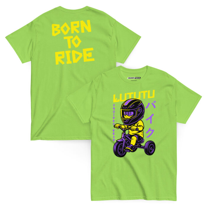 Koszulka Łututu Born To Ride – 100% bawełna, różne kolory, unisex - obrazek 20