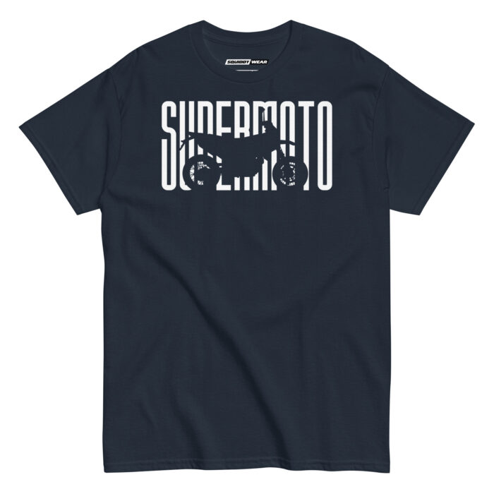 Koszulka Supermoto – 100% bawełna, różne kolory, unisex - obrazek 3
