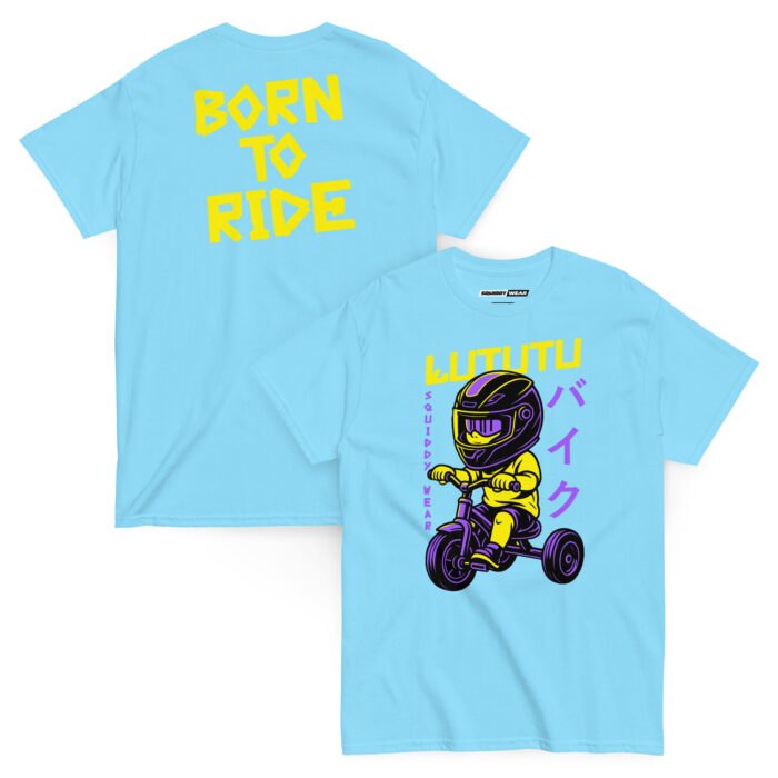 Koszulka Łututu Born To Ride – 100% bawełna, różne kolory, unisex - obrazek 21