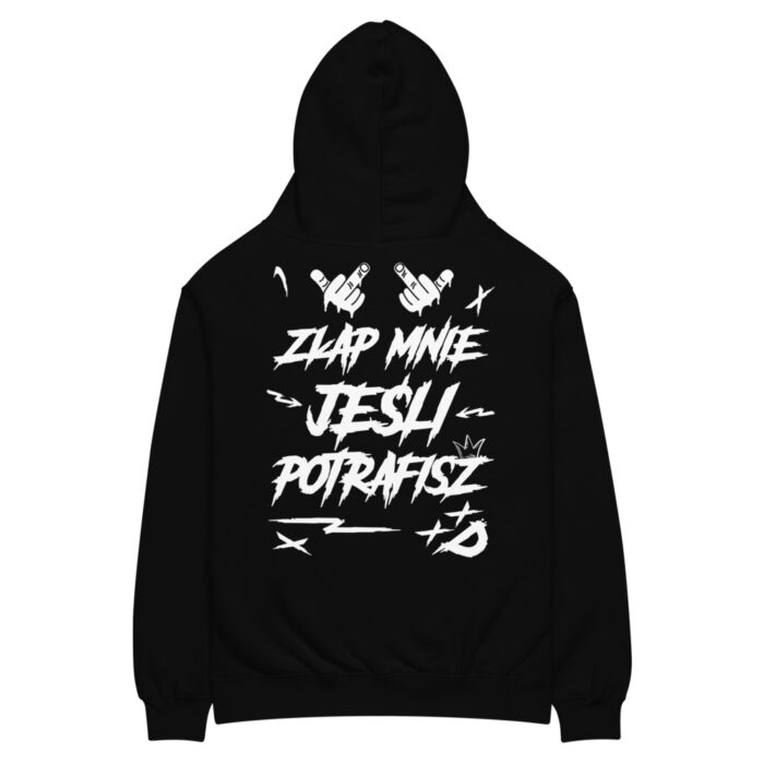 Bluza Złap Mnie Jeśli Potrafisz – bawełna, gramatura 319 g/m², unisex - obrazek 3