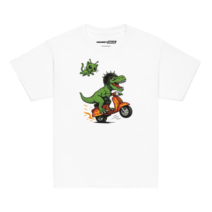 Koszulka dziecięca Szalony Moto T-Rex - 100% bawełna, unisex - obrazek 15
