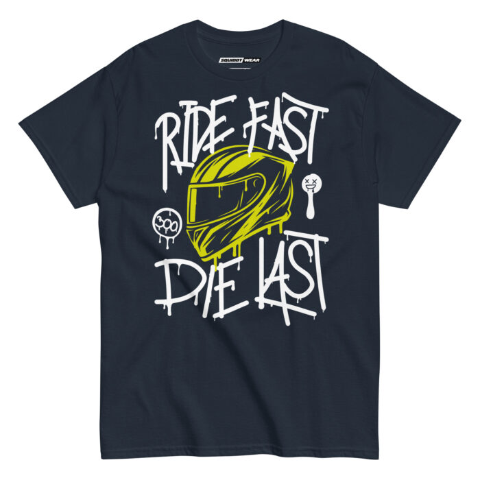 koszulka motocyklowa ride fast die last